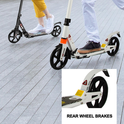 Load 220Ibs Foldable Kick Scooter Front Suspension Reduce Vibration