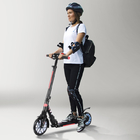 TPR 200mm 2 Wheel Kick Scooter With Disc Brake Aluminum Alloy Frame Body