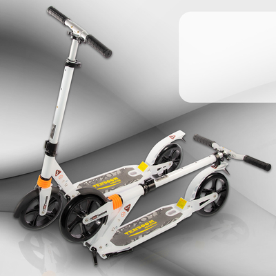 Rider ODM Pu Wheels Scooter Alloy 100KGS Foot Wheel Scooter