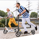 Amusing Toy Load 100Kg Aluminum Kick Scooter PVC Tyre Adult Suspension Scooter