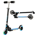 Aluminum alloy Two Wheel Kick Scooter Pedal With LED Light